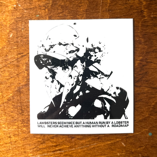 Anime Lawb Vinyl Sticker