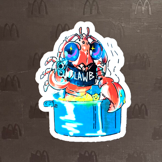 Lawb Doodle Vinyl Sticker